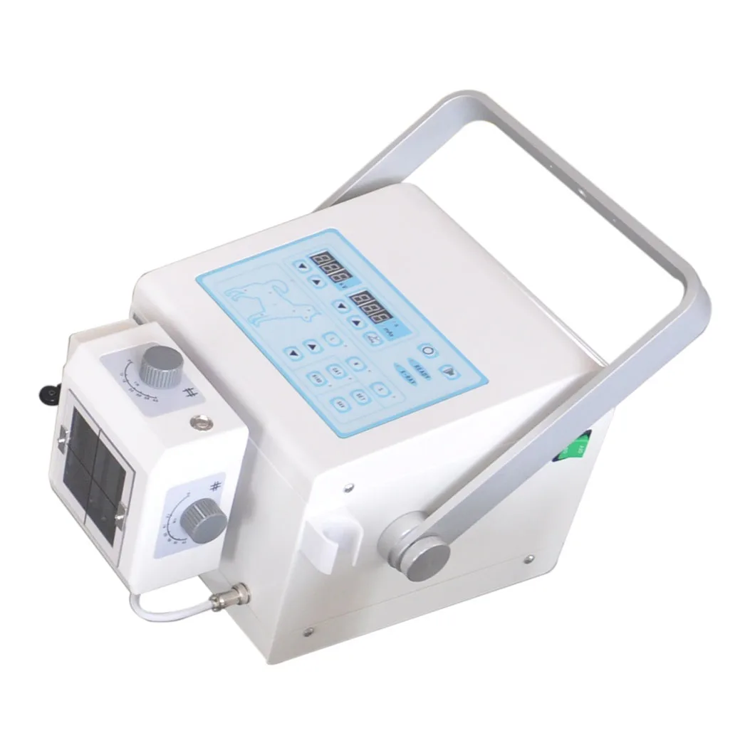 Portable Digital 4KW 60mA Radiology Dog Cat Horse Veterinary X Ray Machine for Animals factory