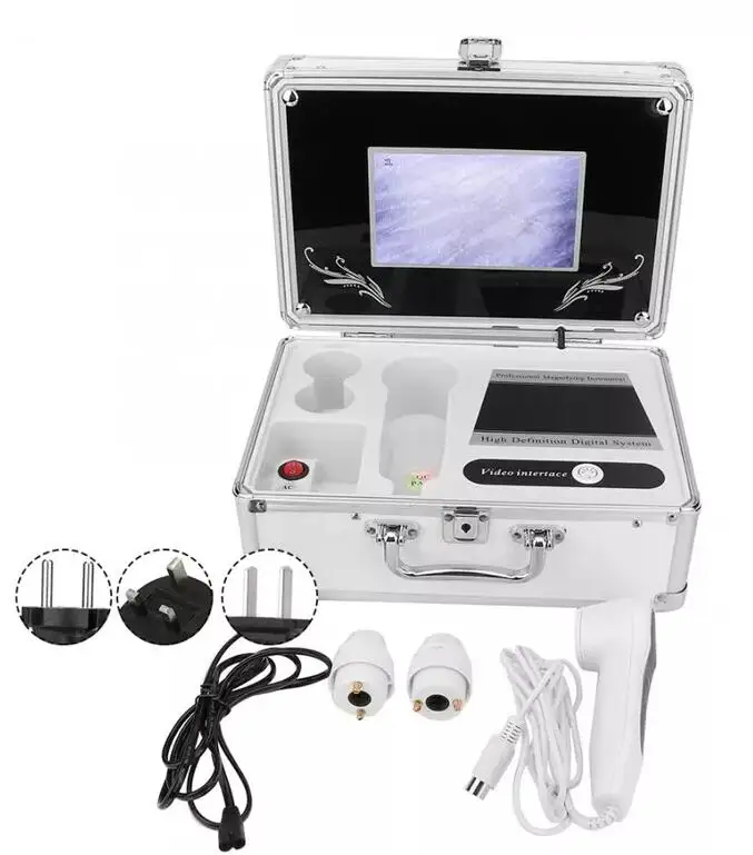 Allfond Boxy Skin Analyzer Facial Scanner Skin and Hair Analyzer Device for Face Testing
