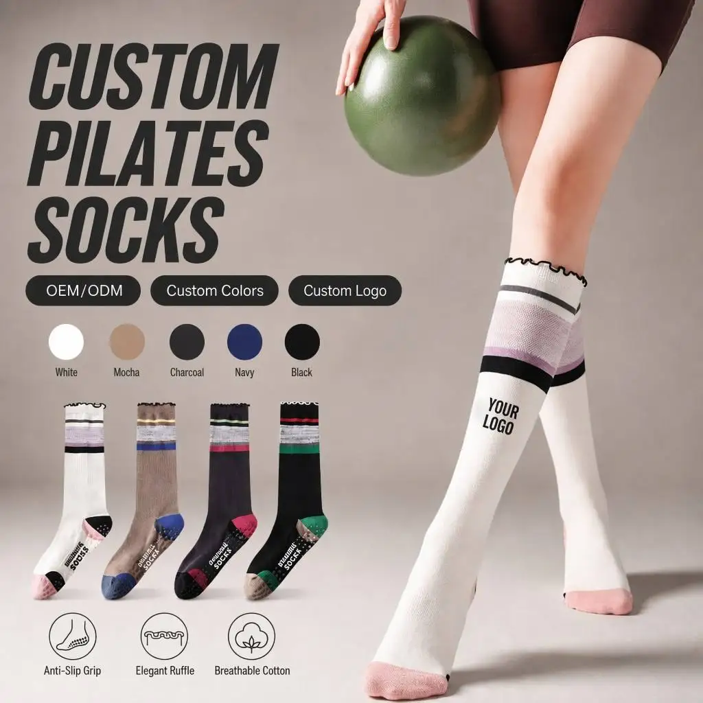 Custom Yoga Socks view 2