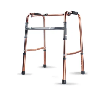 Frame/wheel type walking aids with high strength aluminum alloy tube rollator for health