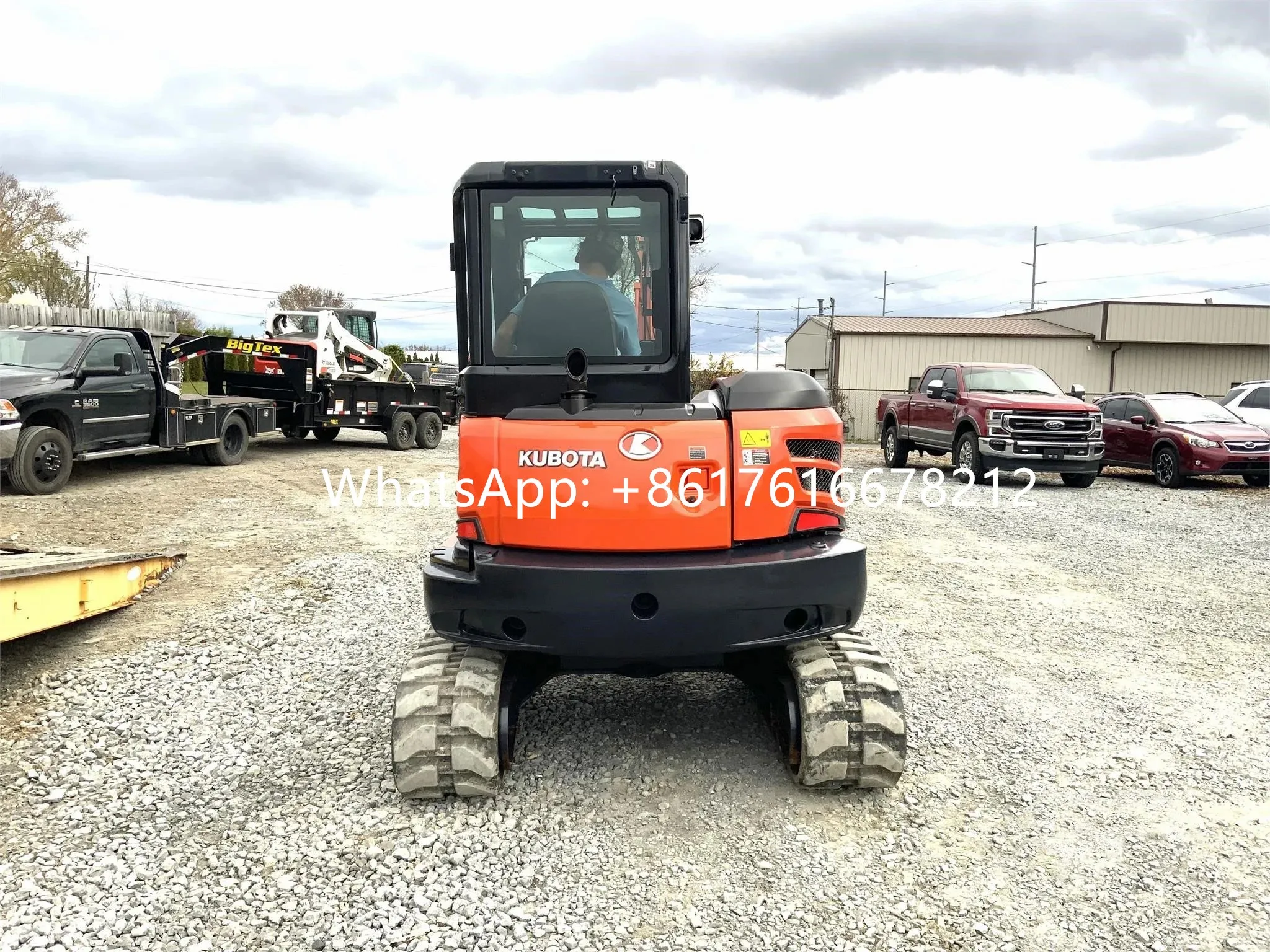 Good Condition 5 Ton Kubota Kx0574 Used Excavator Mini Crawler Digger