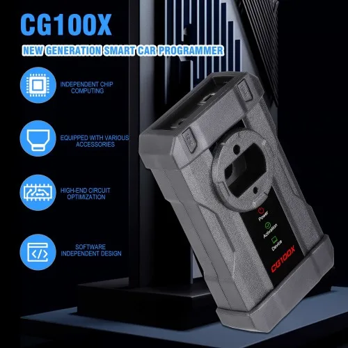 CG100X Programmer Diagnostic Tool Supports MQB for Airbag Reset Mileage Adjustment & Chip Reading Truck & Diesel Models