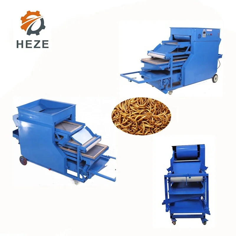 Mealworm Beetle Sorting Machine Flour Weevil Sorting Machine Tenebrio Molitor Selecting Machine