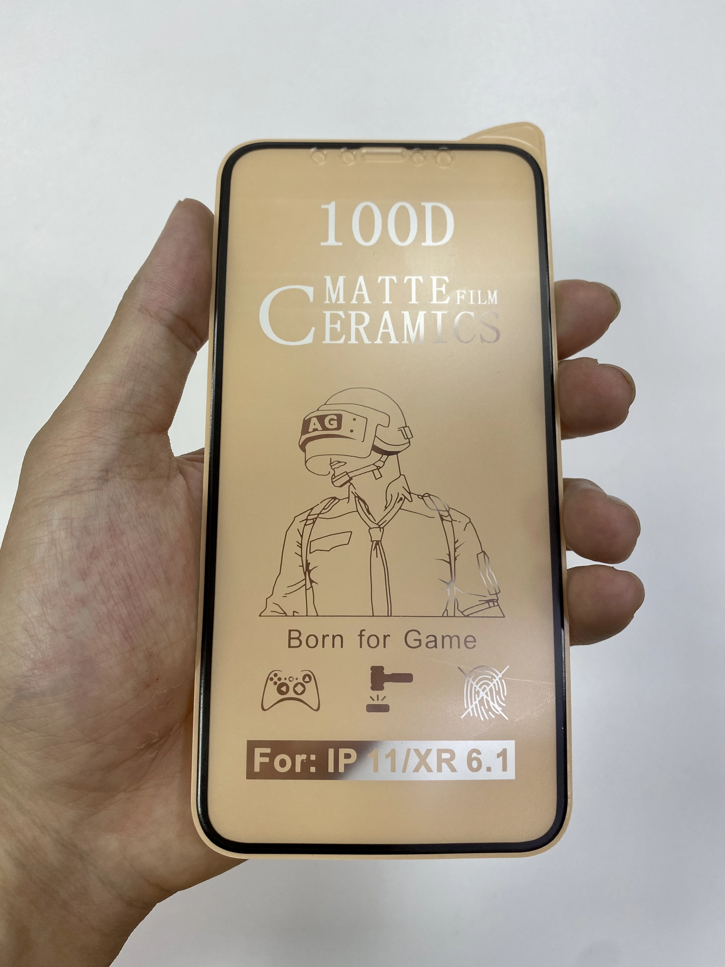 100D Matte Ceramic Screen Protector Full Screen Mobile Anti Broken 100D Ceramic Protective Films for iPhone 12  for Samsung A52