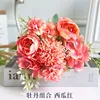 Peony combination-melon red