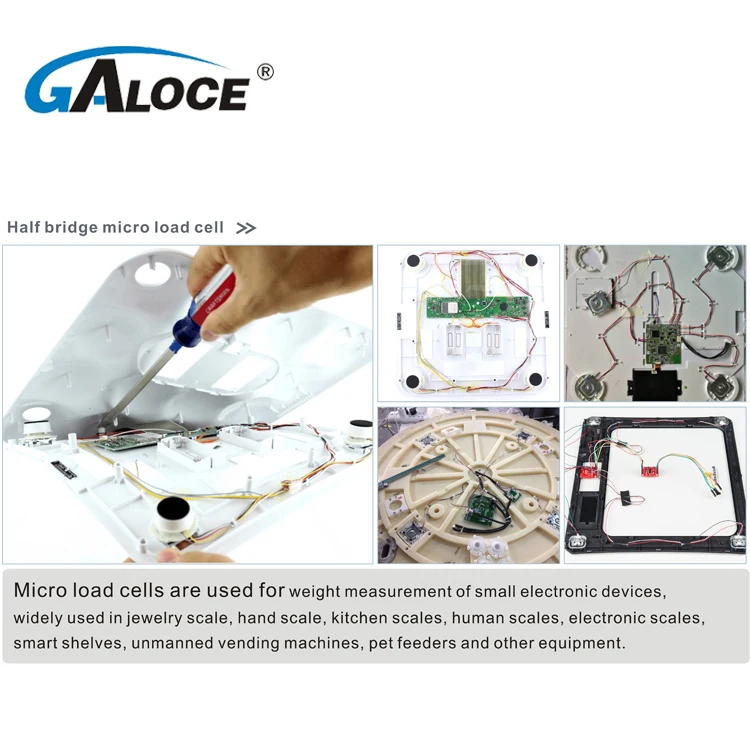 GML624A Half Bridge small thin load cell sensor cheap micro load cell 3kg 5kg
