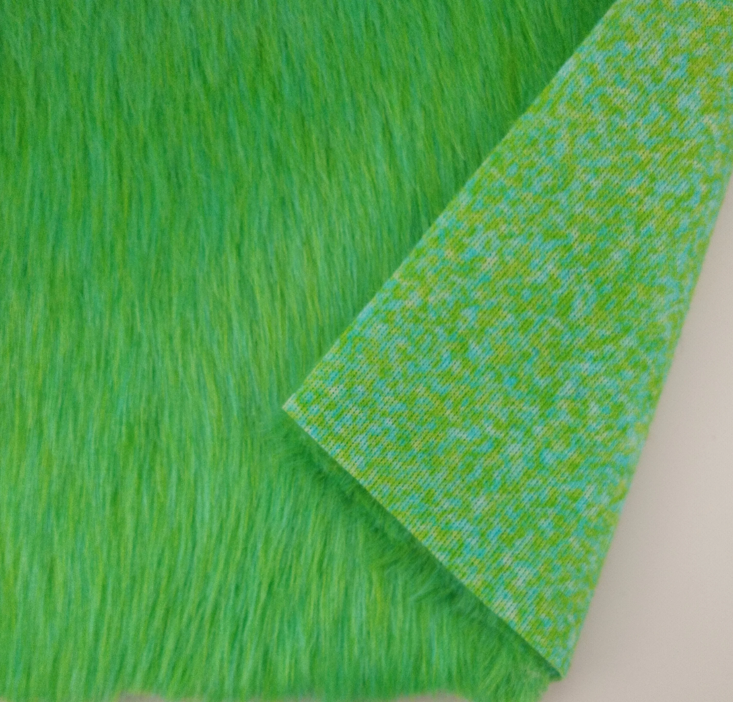 Popular high quality  jacquard long pile acrylic faux fur fabric for garment/carpet /home textiles /Toy