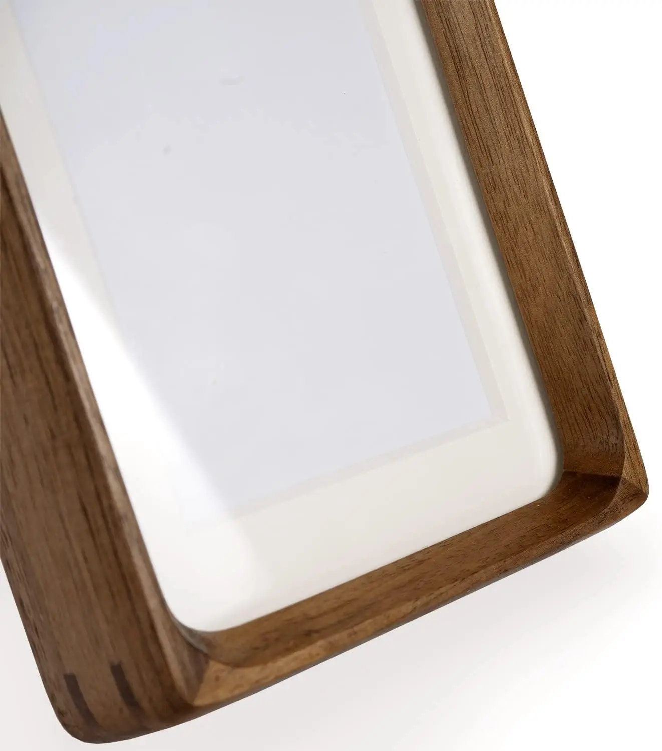 Natural Wood Photo Frames Inspired Tabletop Picture Frame With Mat 