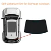 Black Self-adhesive film for SUV rear windows: 160*100 cm