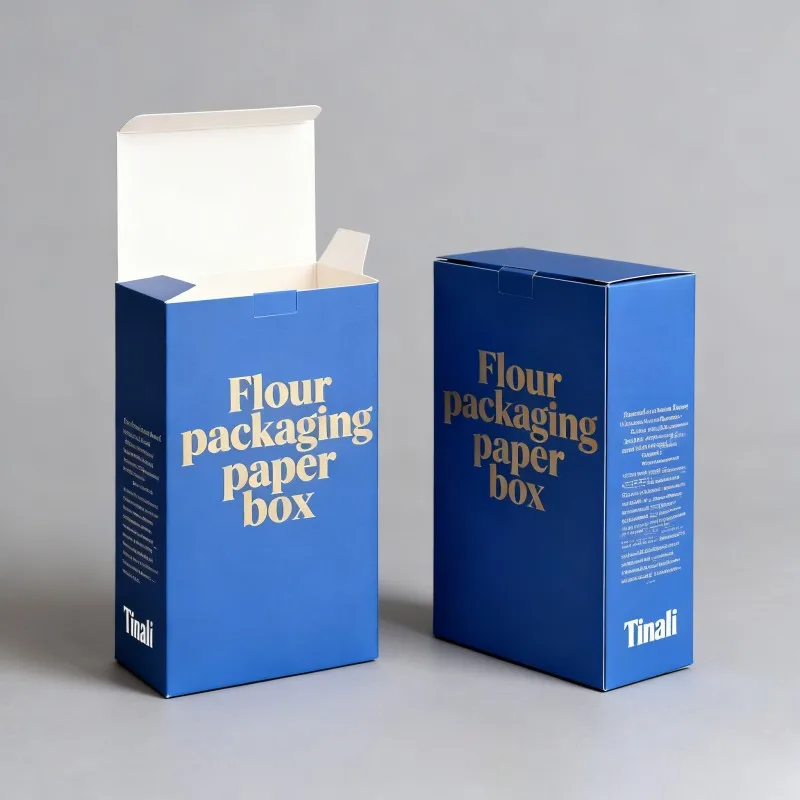 ডিজিটাল প্রিন্টিং দ্বারা কাস্টমাইজ করুন আপনার লোগো: জৈব-বিয়োজ্য ফুড-গ্রেড ময়দা ধারক, পরিবেশবান্ধব উপাদান, সুপারমার্কেট রিটেইল বাক্স