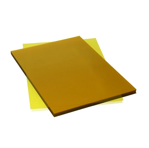Non Toxic Rigid Stationery A4 Sheet Book Smooth Surface Pvc Binding Cover