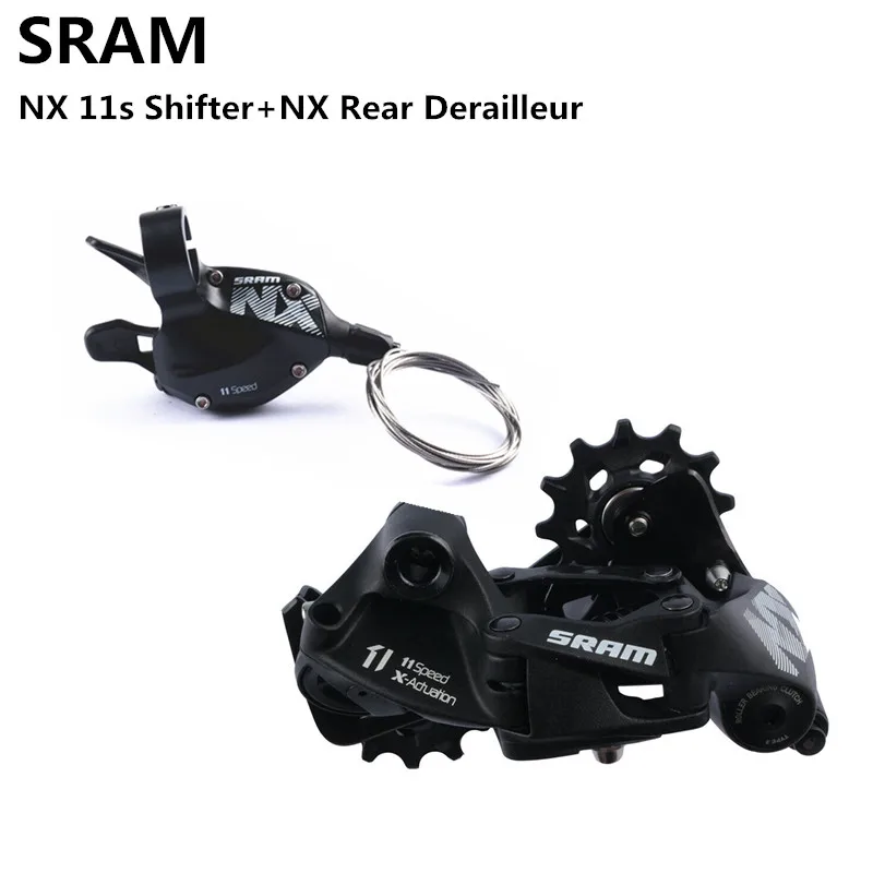 SRAM NX Rear Derailleur - 11 Speed, Long Cage, Black Rear