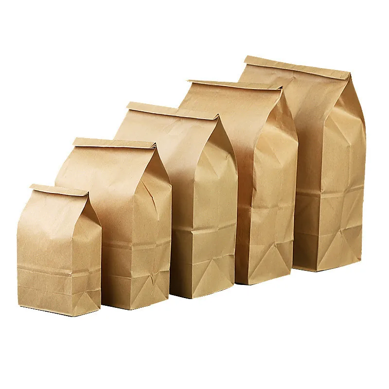 50 Pcs Kraft Paper Loaf Bread Packaging BagsToast India  Ubuy