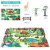 Ensemble de 33 pièces de mini-cartes animaux - Emballage en sachet OPP