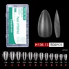 504PCS semi-frosted 13#