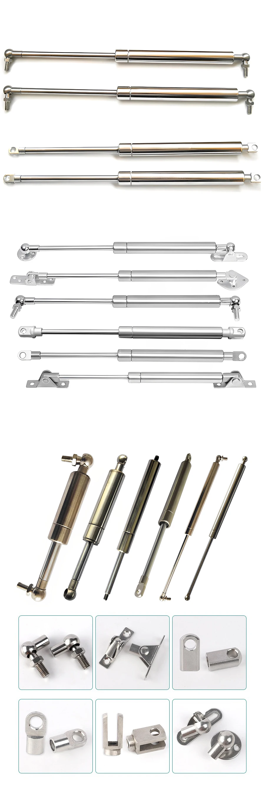 Stainless Steel Gas Springs - Durable & Versatile Solutions