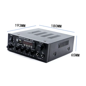KS-33BT OEM HIFIデジタルLEDアンプ BTステレオサウンド USBメモリ