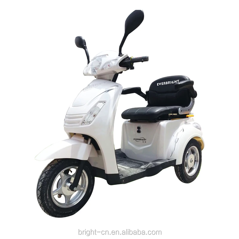 China Popular EEC COC Adults Three Wheel Handicapped Pedal Car 48v Auto Electric Tricycle for Disabled Open Body
