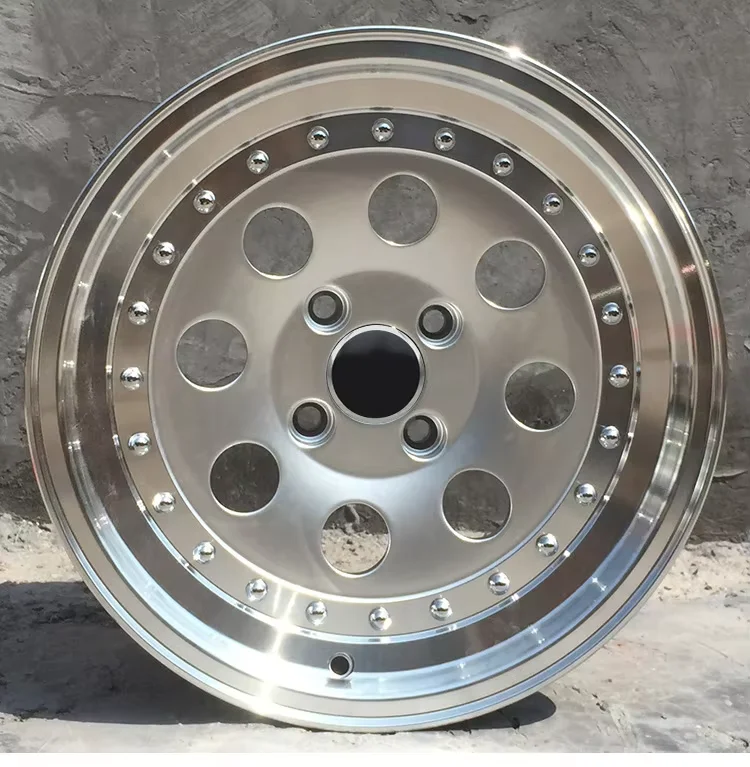 15 Inch 7J Aluminum Alloy Rims - Durable & Stylish Wheels