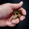 Thumb Cross Black Walnut Black Heart