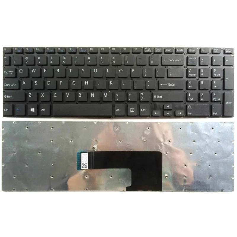 Bucom Tastatur für Sony Vaio SVF15 SVF152C29M SVF15NE2E SVF15NE2ES SVF15A1M2ES SVF153 SVF152 SVF15E Keyboard