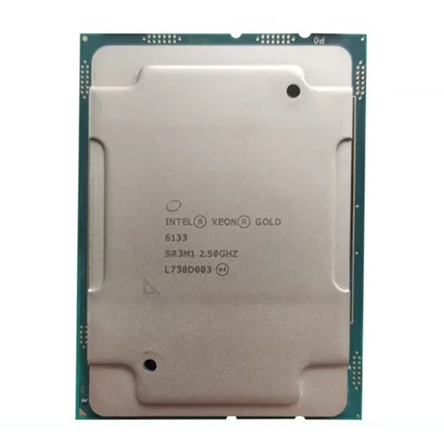 Certified Products 6133 Cpu For Original Copper/silver/gold 2u Rack