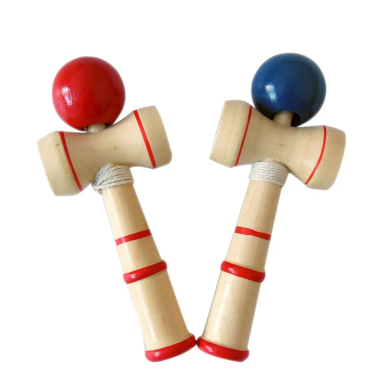 Jouet Kendama en bois personnalisé pour les États-Unis, jouet éducatif unisexe pour le développement des compétences, balle d’exercice de type épée pour jouer