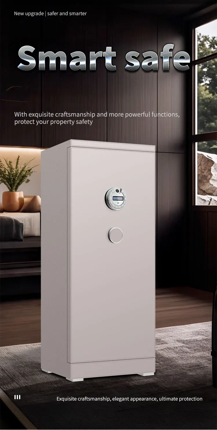 CEQSAFE Steel Strong Box with Fingerprint for Office Hotel Home Safety Box with Password TUYA APP WIFI details