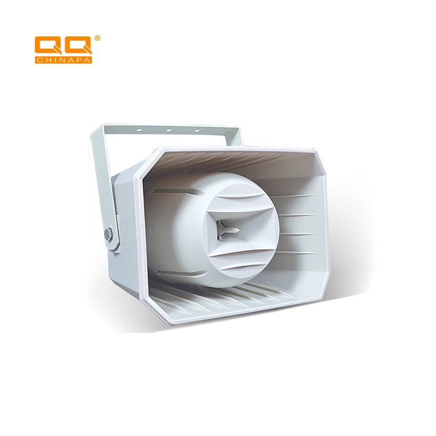 QQChinapa Horn Speaker 50W Aluminium 100V Waterproof Outside Horn Speaker