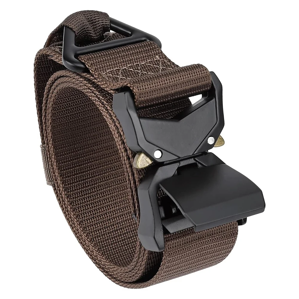 Wholesale Sports Training Tactical Belt Durable Waterproof Men Adjustable Training Nylon Work Heavy Duty Belt