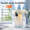 Dual-Spray Humidifier (Beige) USB Plug-in Version