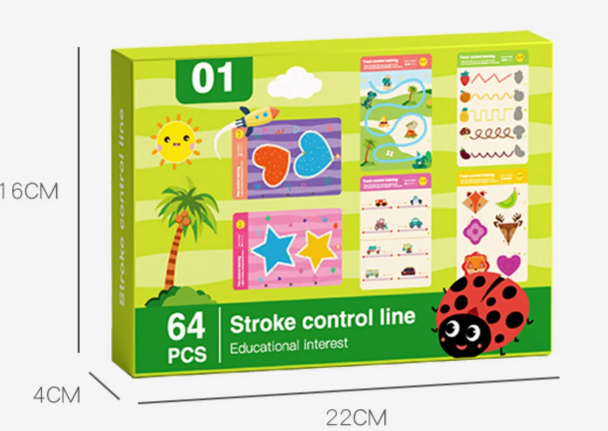 Custom Practice Writing Erasable Paper Training Learning Wipe And Clean