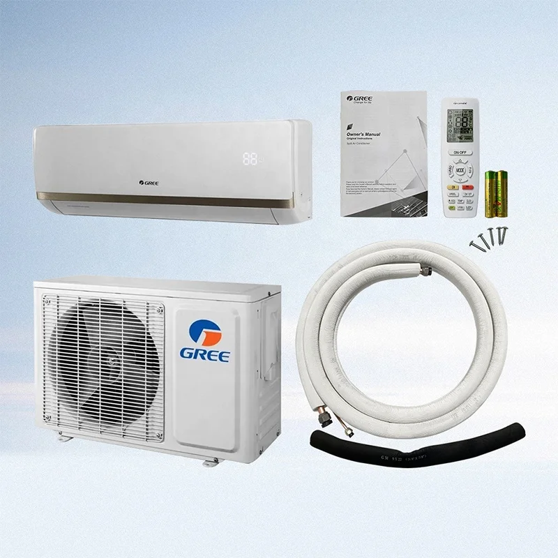 Gree Air Conditioners 9000Btu Mini Split Air Conditioner Cooling Only Inverter on Off R410a R32 Aire Acondicionado