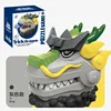 1668C Dinosaurio de broma - Gris
