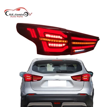 for Nisssan Qashqai 16-22 Years New Condition LED Tail Light Assembly Smoked Black Red Streamer Taillight Retrofit