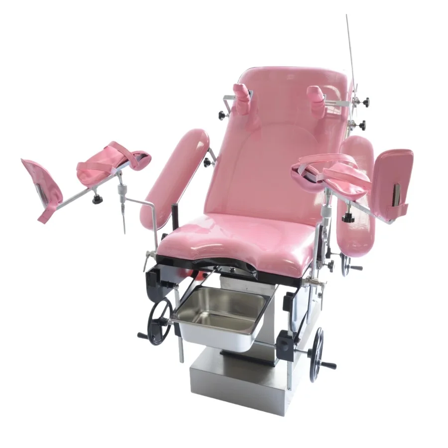 Hydraulic Manual Medical Delivery Table Gynecological Obstetric Labor Bed Antique Obstetric Birthing Table