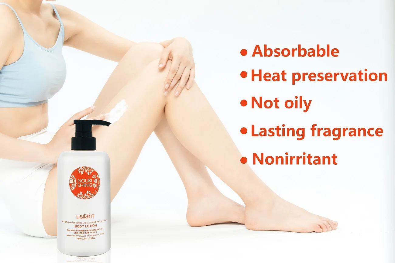 
 Частная этикетка, 500 мл, большой размер, гиалуроновая кислота, удаляет пятна от акне, niacinamide, увлажняющий отбеливающий лосьон для тела  