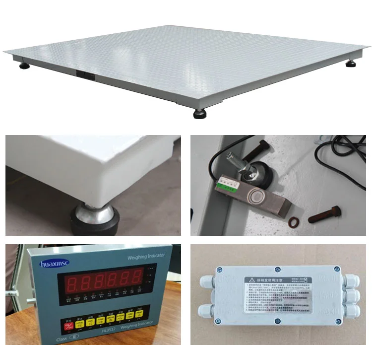 1000-3000Kg Floor Scale Digital Platform Livestock Weighing Scale ...