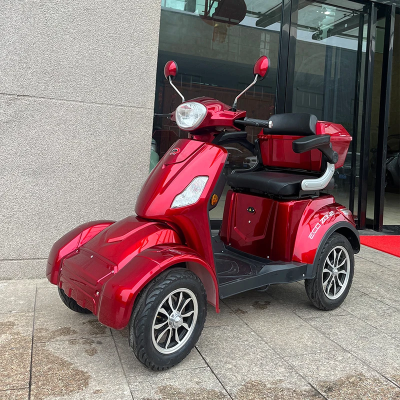 EEC/COC Certificate Max Speed 25km/h Four Wheels Electric Mobility Scooter for Elderly 1000W 60V20AH Lead Acid Battery