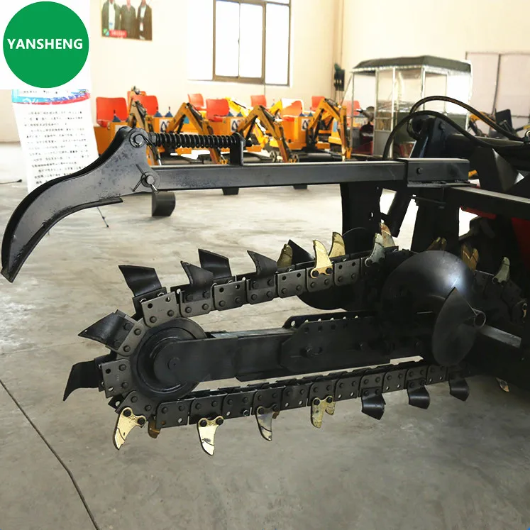 Farm Equipment Mini Trenching Ditching Machine for Factory Digging ...