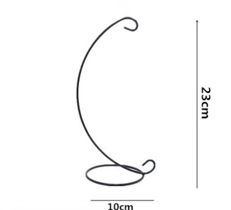 Desktop Metal Fish Tank Display Racks Terrarium Spiral Ornament Holder Stand Iron Succulent Pots Hanger Rack