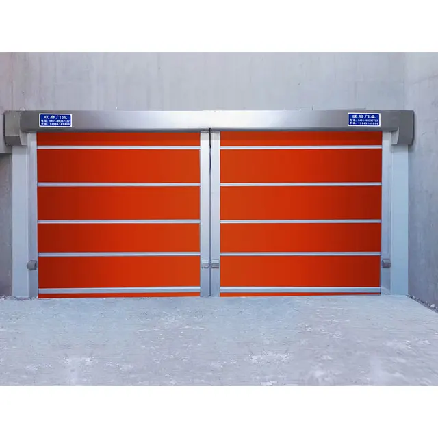 Modern PVC High Speed Door Commercial Roller Shutter Door workshop warehouse garage door made in China
