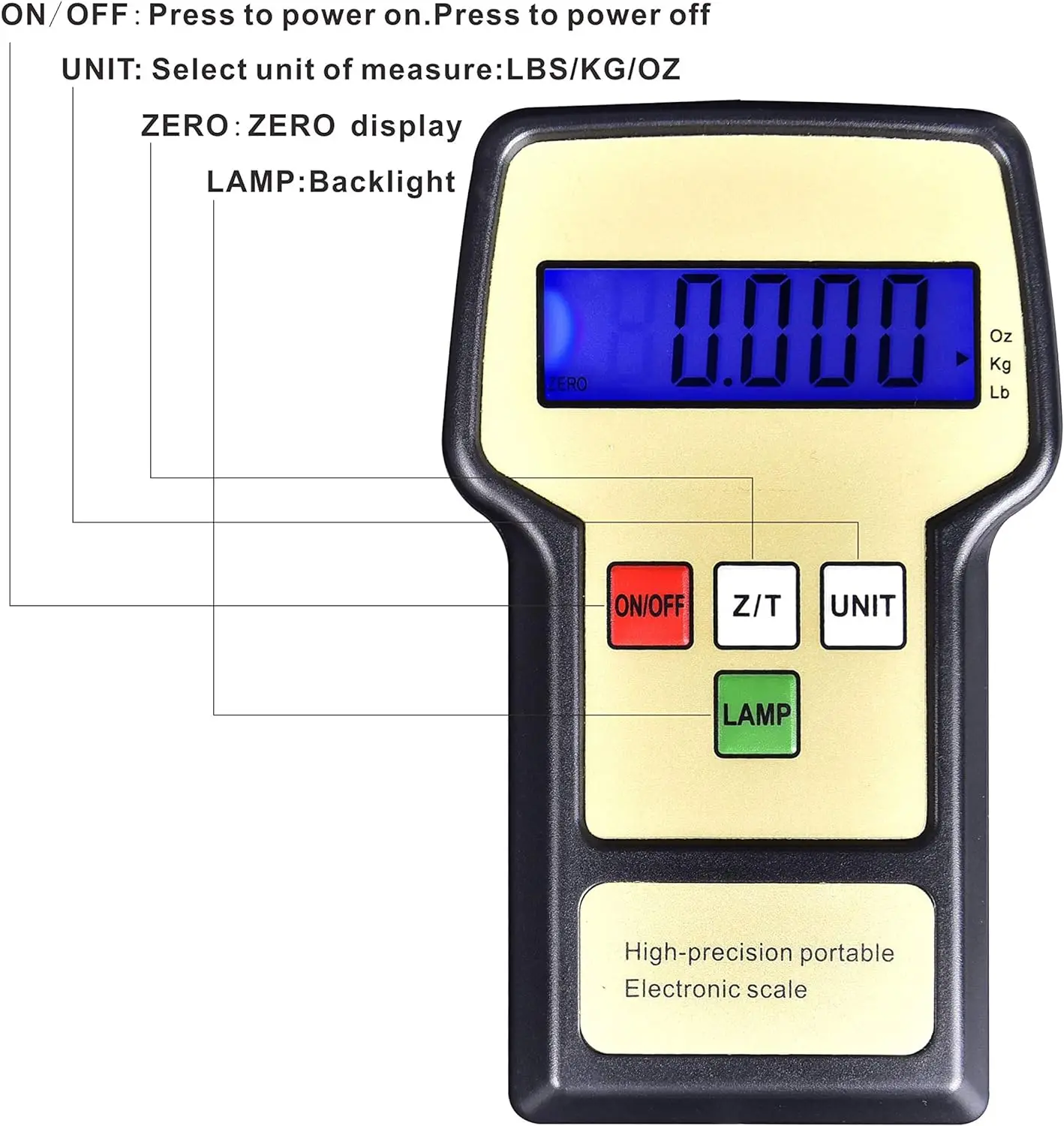 Refrigerant Scale Hvac Digital Refrigerant Charging Weight Scale With