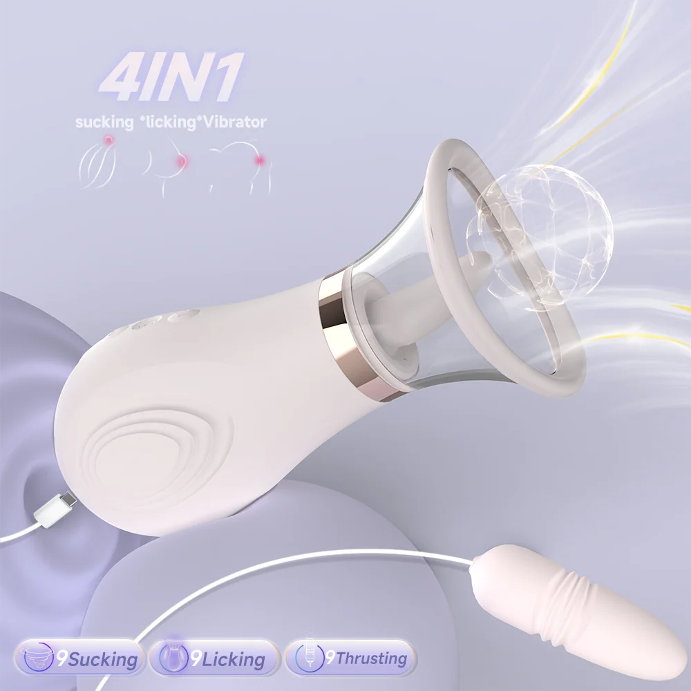S-hande 3 in 1 Removable Rose Toy Sex Girl love Egg  Rose Vibrator Sex Toys Nipple Clitoral Licking Tone