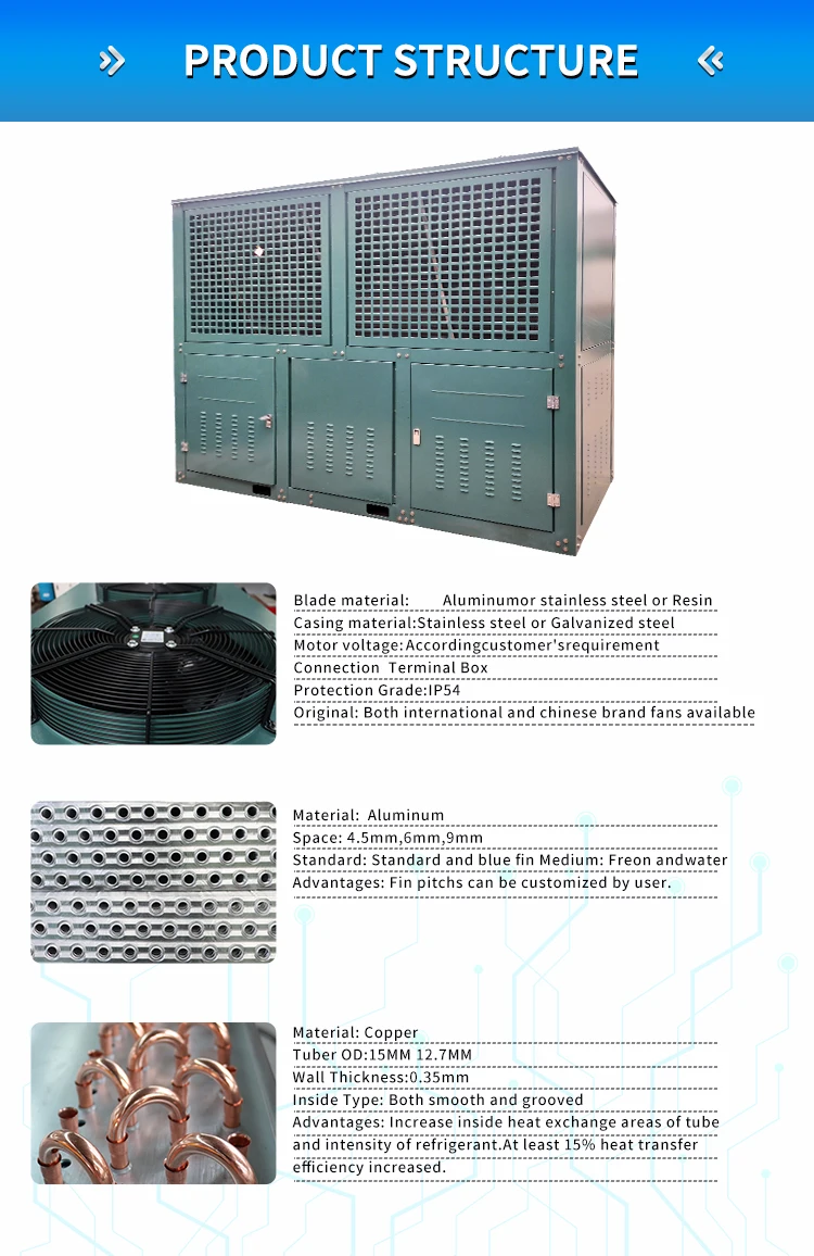 Fnvb Type Air Cooled Condenser Monoblock Refrigeration Condensing Units ...