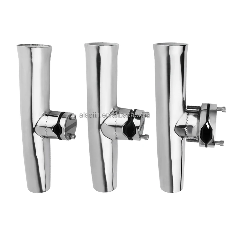 bimini fishing rod holder Top Boat Rod Rack, Rocket Launcher Size 3: 67"-72"W 5 Rod on bimini rod holder pair stores 3 rods with bungee lock Bimini Clamp On Rocket Launcher
