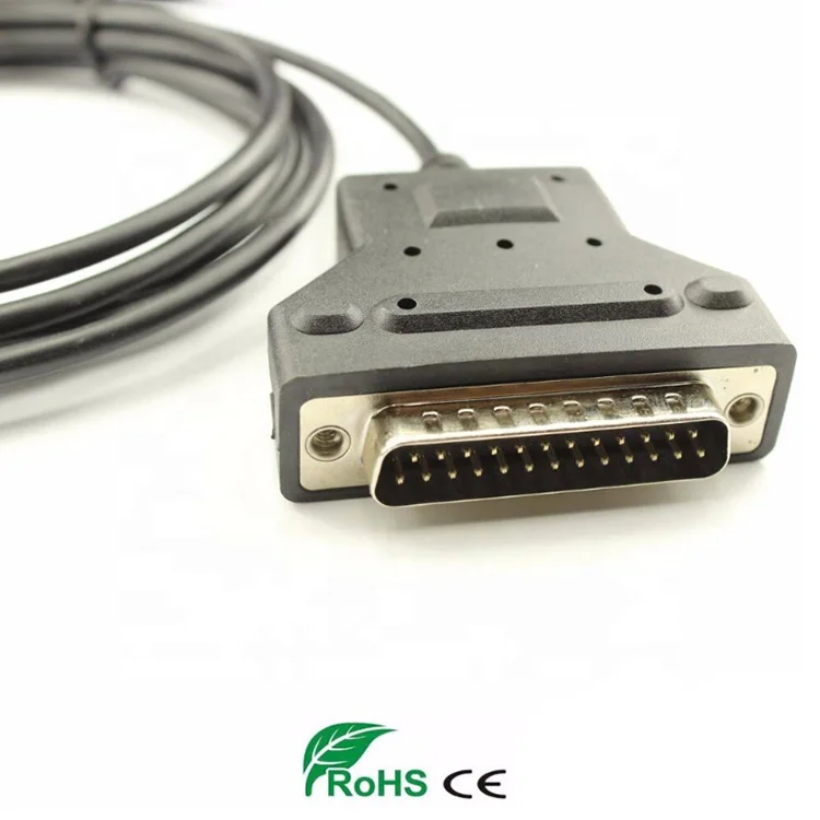 Usb to Serial Rs232 Rs485 Serial Parallel Port Db 25 Adapter Converter Cable