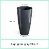 21inch high gloss gray