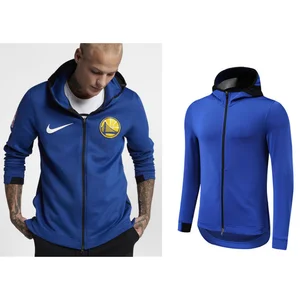 Autumn Sporty Men's 100% Polyester Full Zipper Hooded Jacket Custom Rabbit Fur Solid Pattern Texture Fabric Front Logo