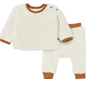 Modern Moments by Gerber Baby Boys' Microplush Drop Shoulder Pant Set